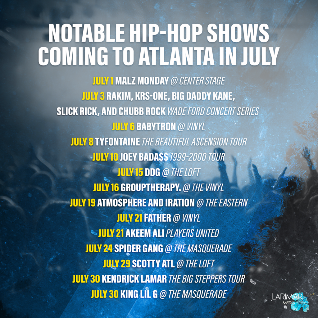 Kendrick Lamar, Joey Bada, and More are Set to Perform in Atlanta