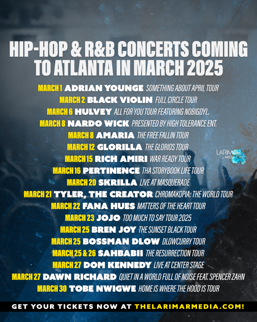 March 2025 Concerts Atlanta